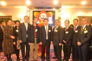 省财政厅党组成员、副厅长欧斌出席香港华人会计师公会2015年春茗联欢晚宴